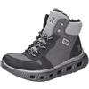 Rieker Donna M6023 Stivali stringati, Grigio, 39 EU, grigio., 39 EU