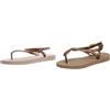 Havaianas Sandali Rosa/Beige 39/40 EU + Infradito Oro Rosa 39/40 EU