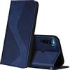 WBWONE Cover a Libro per Xiaomi Redmi Note 12S Case,Flip Caso in PU Pelle Premium Portafoglio Custodia [Kickstand] [Slot per Schede] [Chiusura Magnetica]. Azzurro