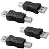 Cavo OTG Subtel 15cm Micro USB - USB A | Adattatore Per Tablet PC, Collegare Mouse, Tastiera, Chiavetta USB