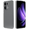 Captor Cover Oppo Reno 13 Pro 5G, Custodia Trasparente in Silicone Morbido, Sottile, Anti-Graffio, Protezione Fotocamera, Anti-Ingiallimento, Flessibile e Resistente per Cover Reno 13 Pro Oppo