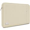 TECOOL Custodia PC 16 Pollici Per Laptop, Porta Notebook 16 Pollici Per MacBook Pro 16 M4 M3 M2 M1 2024 2023 2021 2019,16 Lenovo Thinkbook Dell HP Protettiva Porta PC Computer 16,Beige