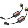Naroote Decodificatore Canbus di H8 H9 H11 LED, Anti Decodificatore Universale della Resistenza della Luce Intermittente per il Faro 2Pcs
