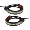 Baceyong moto che scorre ambra LED forcella lampeggiante luce striscia lampada barra per lampeggiante lampeggiante