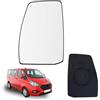 Mingke Vetro Specchio Retrovisore Lato Sinistro per Ford Transit Tourneo Custom 2012-2022