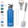 MINIW Borraccia Termica in Acciaio Inossidabile - a Tenuta Stagna Borraccia Isolante Senza BPA per Sport, Viaggio e Scuola - 500ml