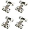LIKERAINY 95 Grado Battuta Esterna Mini Cerniera del Telaio 35mm per Porta Cerniere Corte per Mobile da Cucina Gabinetto Armadio Porte 4 Pezzi