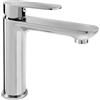 MAMMOLITI Marco Mammoliti | Miscelatore Monocomando Lavabo Cletia Cromo in Ottone, Altezza Bocca 125mm, 18,4x17,5x5cm
