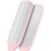 GeeRic Raspa Piedi Professionale GeeRic Lima per Piedi/Talloni a Doppia Faccia in Acciaio Inox Impugnatura Strumento Lima a Talloni Screpolati Ammorbidisce Pelle Calli Talloni Screpolati (Rosa 23 * 3.7 CM)