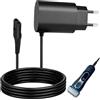 Dupoem 12 V Caricabatterie Compatibile con Braun Rasoio Elettrico Serie 9/7/6/5/4/3/2/1, Cavo di Alimentazione Rasoio, Cavo di Ricarica per Rasoio, Protezione Multipla