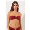 Calzedonia Fascia Costume Shiny Satin Rosso