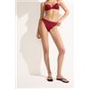 Calzedonia Slip Costume Shiny Satin Rosso
