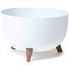 Siena Garden M82583 Bianco LA881-05 M82583 Vaso per piante Plastica