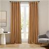 HPD Half Price Drapes, PTCH-BO404-120, Tende oscuranti per camera da letto e soggiorno, tende oscuranti in taffetà di seta sintetica, 127 x 300 cm, 1 pannello, spezie dorate