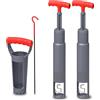 WEBBOMB Trappola per arvicole V1, atossica e riutilizzabile, efficace trappola in plastica per arvicole, topi da cesoia in giardino, trappola per arvicole, trappola per mouse, Vole Trap (set completo