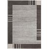 andiamo Webteppich Sant Jordi Bordüre Modern Kurzflor Polypropylen Teppich Fango, 120 x 170 cm