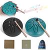 SUNOYA Confezione Da 2 Steel Tongue Drum, 7,6 Cm, 6 Note Steel Tongu, Steel Tongue Drum Handpan Borsa In Tessuto Etereo, Libro Musicale E Mazzuole, Tamburo In Acciaio Per Meditazione Yoga Zazen Sound Healing