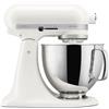 Kitchenaid Planetaria - Artisan - Robot da Cucina con testa inclinabile e 3 accessori - 4.8 L - Impastatrice - Bianco porcellana