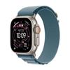 Apple - Watch Ultra 3 Gps + Cellular 49mm Titanio Naturale-alpine Loop Blu Chiaro - L