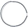 Breil, Collezione Magnetica System, Collana Donna Overseas in Acciaio Lucido Effetto Specchio e Agata Blu Oltremare, Pratica Chiusura con Magnete, Misura 45 Cm, Idea Regalo Donna