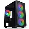 Tecware Forge M - Mini tower per PC da gaming ARGB mATX mesh