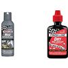 Finish Line Miscellanea Lubrificante Max Per Sospensioni Spray 266 Ml & FINISH LINE Lubrificante al Teflon secco per catena della bicicletta, 60 ml