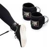 LEONE 1947 Lifter Cavigliere con Ganci - Accessori Allenamento Palestra e Cavo Pulley - Unisex Adulto - cod. AC805