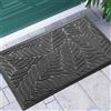 Yimobra Zerbino lavabile, 120 x 80 cm, antiscivolo, per esterni, di alta qualità, contro sporco e polvere, grigio