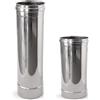 NOVA ITALF Tubo in acciaio inox per canne fumarie L1000mm (DN 100) (D 80 mm H1500)