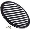 Steinberg14 Griglia di Ventilazione Rotonda 160mm - Nero con Zanzariera - Copertura di Ventilazione - Registro di Scarico Aria