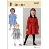 Butterick B6921CDD Cappotto per bambini CDD (2-3-4-5)