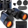 Retoo Binocolo 60 x 60 HD compatto impermeabile - Gomma leggera antiscivolo con zoom e regolazione della messa a fuoco, antiurto e resistente allo sporco, ideale per birdwatching, caccia, viaggi