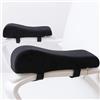 LargeLeaf Sedia Bracciolo ergonomico Cuscini Cuscino per gomiti Sedia da ufficio con sollievo dalla pressione Bracciolo per sedia da gioco con cuscinetti in memory foam Set di 2 sedie
