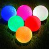 PORFOYO Palline da golf luminose, 6 palline da golf a LED, colorate per allenamento notturno