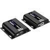 PremiumCord Extender HDMI 4K fino a 120 m tramite LAN, Over IP, Cat5/5E/6, UHD 4K 2160p 60Hz, Full HD 1080p, 4:4:4, HDMI 2.0, HDCP 2.2, Robusto Alloggiamento in Alluminio