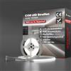 Shine Decor Striscia LED COB 2 m, AC 220 V, 230 V, IP65, impermeabile, SMD2025, 286 LED/m, ultra luminosa, per decorazione domestica, cucina, giardino, illuminazione a LED (2 m, bianco freddo)