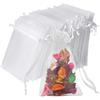 vaolmlop Organzasäckchen 100 Sacchetti In Organza, 10 * 15 cm, Sacchetto Regalo In Organza,Bomboniere, Sacchetti Di Lavanda,Bomboniere Nuziali