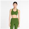 New Balance Donna NB RC Bra in Verde, Maglia di Poliestere, Taglia L