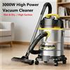 LANXSTAR Aspirapolvere Elettrico 3 in 1 da 3000W, Aspiratore per Liquidi e Solidi, Aspirapolvere Industriale per Hotel, Centri Commerciali, Magazzini, Autolavaggi