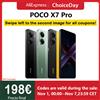 XIAOMI Smartphone POCO X7 Pro 5G 120Hz AMOLED 90W Ricarica 256GB 6000mAh Telefono con fotocamera economico 108MP + Consegna veloce con UE
