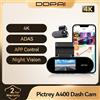 ddpai Pictrey A400 4K Dash Cam Telecamera per auto da cruscotto Wi-Fi ADAS integrata con supporto schermo IPS da 1,9 '' Parcheggio Monito Visione notturna DVR per auto