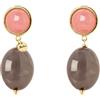 Sodini Orecchini cabochon e pendente Ester - Multicolor