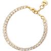Sodini Bracciale di piccoli zirconi Ishtar - Oro e bianco