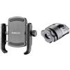CELLULARLINE Interphone supporto universale QUIKLOX KIT - CUSTODIA CRAB & SUPPORTO DA SPECCHIETTO