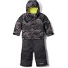 Columbia Buga - Tutina da neve Bebè unisex, Black Tectonic, 6/12 -