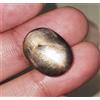 colori di gemme 12,69 Ct Naturale Ovale 4 Raggi Stella Nera Pietra Solare Cabochon Qualità AA...