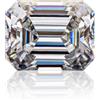 Loose Cvd Lab-Grown Diamante 3 X 4 MM Smeraldo - D Colore - Trasparenza Fl
