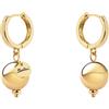 Sodini Orecchini cerchietto e boule Ester - Oro