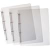 Favorit 400116630 - Raccoglitore Polipropilene Lumina 22 x 30 cm, 4 Anelli Tondi Diametro 15 mm, Trasparente