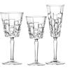 RCR Cristalleria Italiana Etna Set Calici In Vetro Luxion - Set 18 Pz